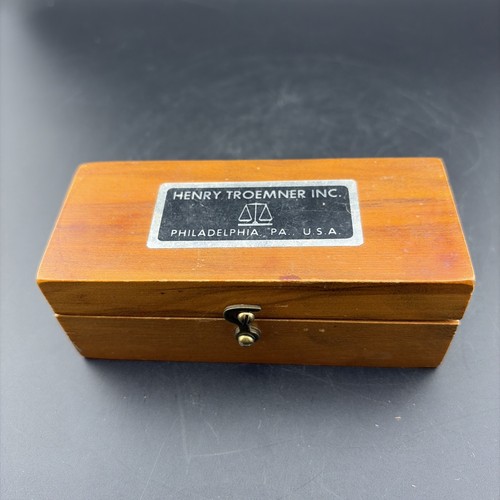 Vintage henry troemner inc - vintage,